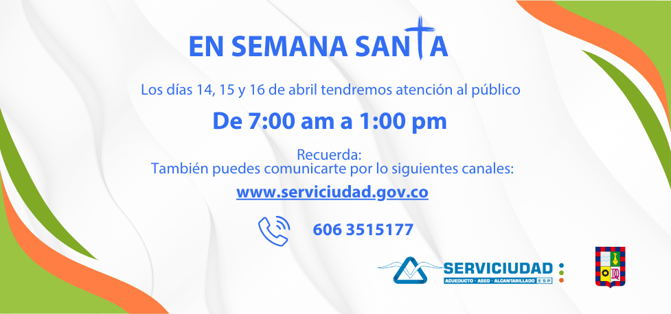 Horario Semana Santa